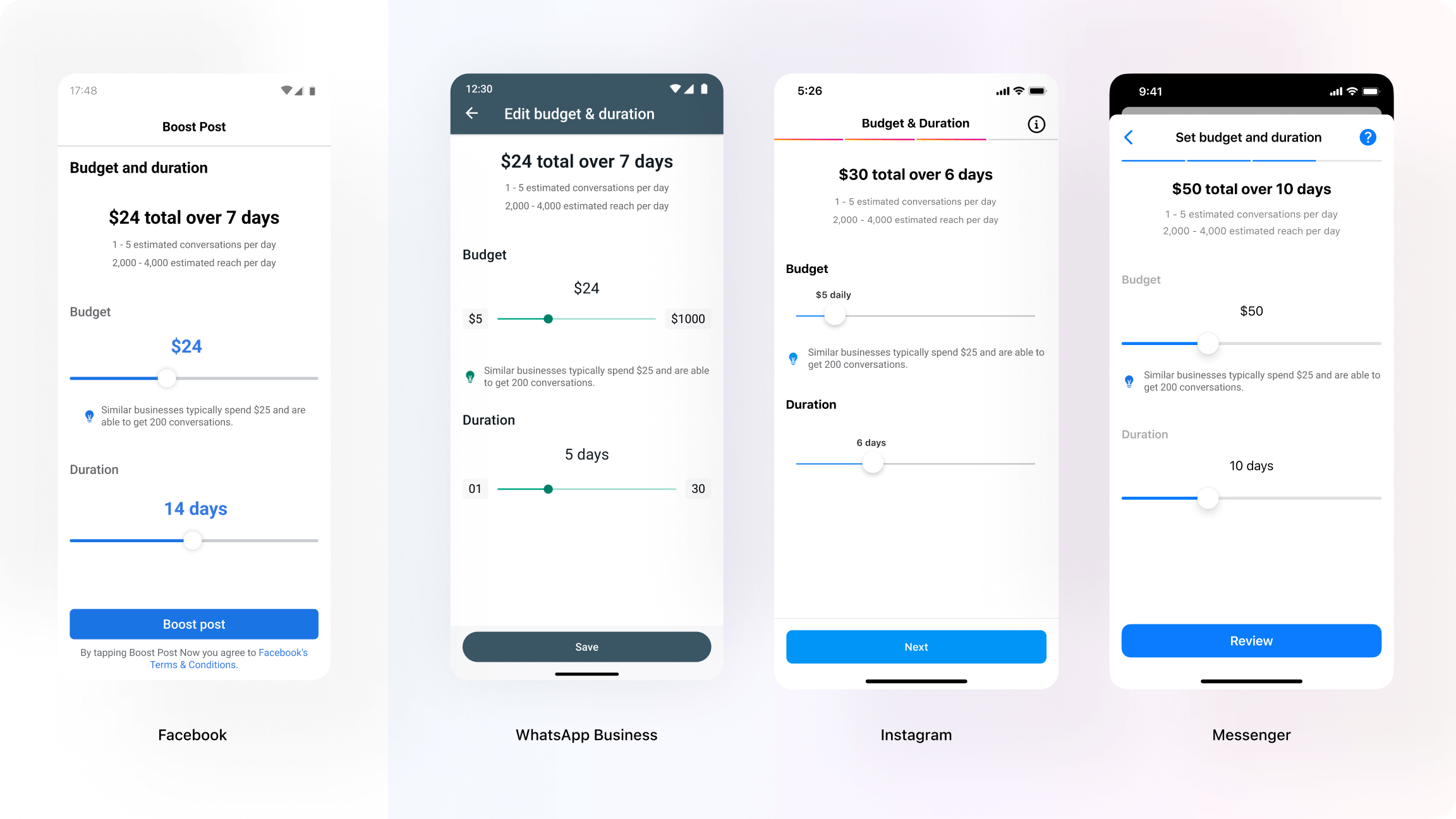 Vision of platform blocks adapted across partner apps